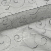 SWATCHES Embroidered Organza