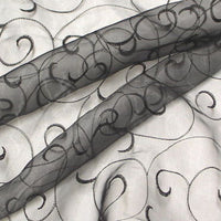 SWATCHES Embroidered Organza