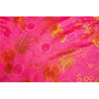 SWATCHES Chinese Satin Floral Brocade