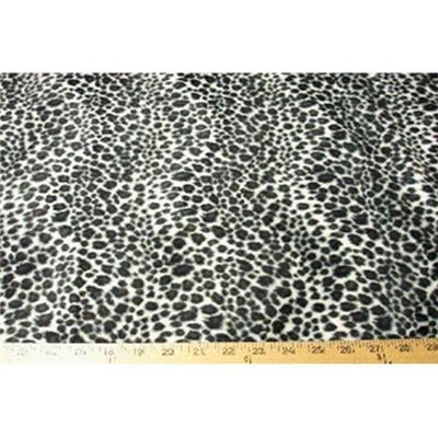 Velboa Animal Skins Fur Gray Cheetah Leopard