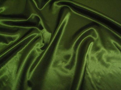 Bridal Satin OLIVE GREEN