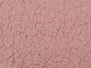 Minky Sherpa Lambs Wool Dusty Pink