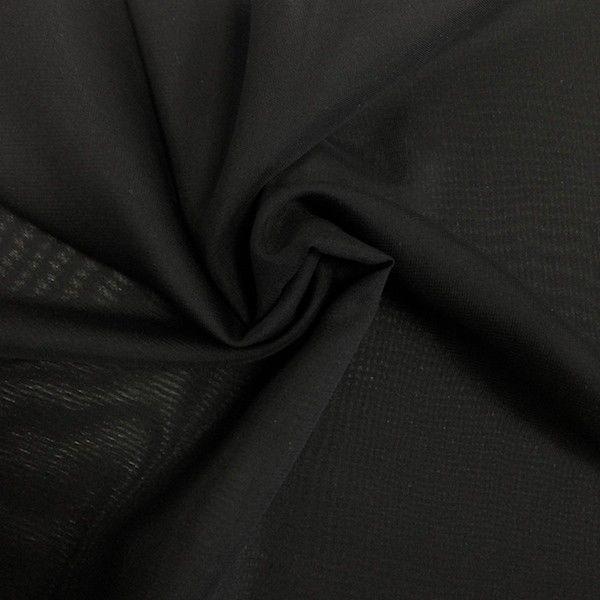 Chiffon 60 Inch Wide Black CH-26