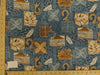 SWATCHES Blue/Turquoise Hawaiian Floral Prints