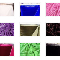 SWATCHES Plush Silk Velvet 44" Wide