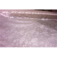 Floral Satin Brocade Ivory