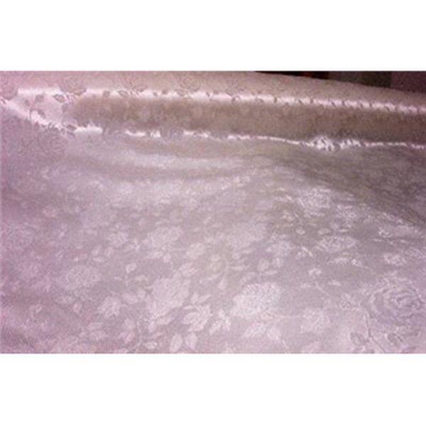 Floral Satin Brocade Ivory
