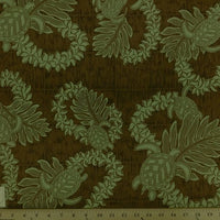 SWATCHES Grey/Brown Hawaiian Floral Prints