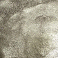 Upholstery Metallic Faux Leather Pewter