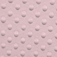 Minky Dimple Dot Fur PINK
