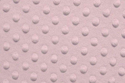 Minky Dimple Dot Fur PINK