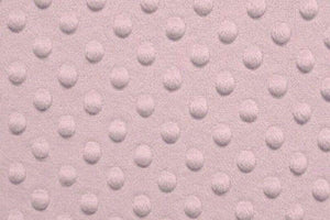 Minky Dimple Dot Fur PINK