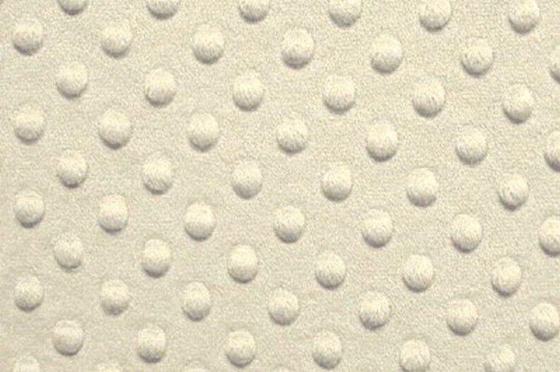 Minky Dimple Dot Fur IVORY
