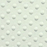 Minky Dimple Dot Fur WHITE
