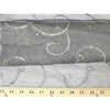 SWATCHES Embroidered Swirl Sequins Organza