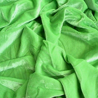 Plush Silk Velvet 44" Wide LIME GREEN