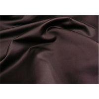 Dull Bridal Satin/Lamour Satin (peau de soie) DARK BROWN
