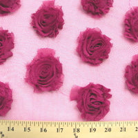 SWATCHES Rose Bud Chiffon Mesh