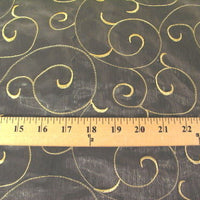 SWATCHES Embroidered Organza