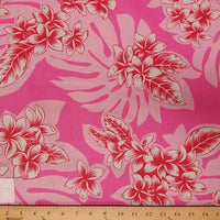 SWATCHES Red/Pink Hawaiian Floral Prints