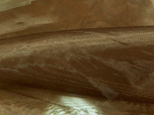 Mirror Organza Brown