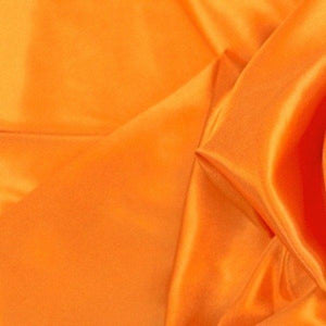 China Faux Silk Habotai 58" Wide Orange HB-22