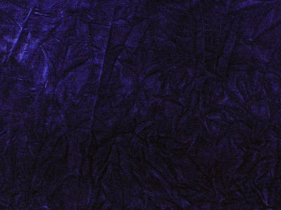 Upholstery Crushed Velvet Dark Plum