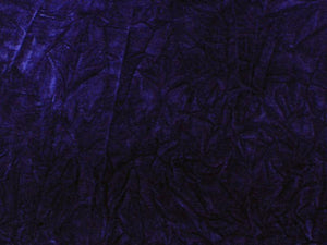 Upholstery Crushed Velvet Dark Plum