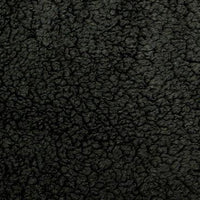 Minky Sherpa Lambs Wool Black