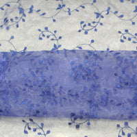 SWATCHES Embroidered Vine Organza