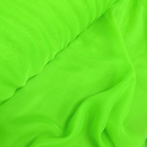 Voile 120" Wide Sheer Fire Retardant NFPA 701 Lime VL-19