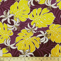 SWATCHES Red/Pink Hawaiian Floral Prints