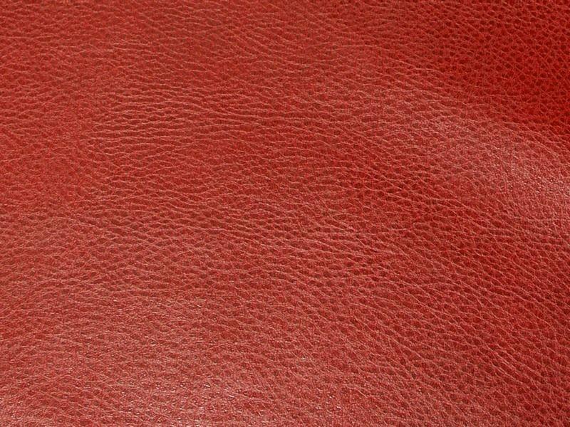 Upholstery Faux Leather Dark Red