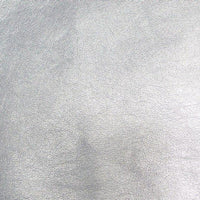 Upholstery Metallic Faux Leather Silver