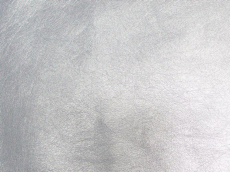 Upholstery Metallic Faux Leather Silver