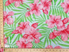 SWATCHES Blue/Turquoise Hawaiian Floral Prints