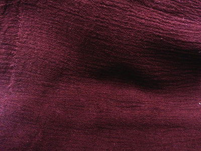 Gauze 100% Cotton BURGUNDY