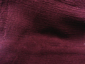 Gauze 100% Cotton BURGUNDY