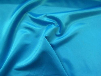 Dull Bridal Satin/Lamour Satin (peau de soie) TURQUOISE
