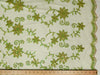 SWATCHES Colored Fancy Embroidery Mesh Lace
