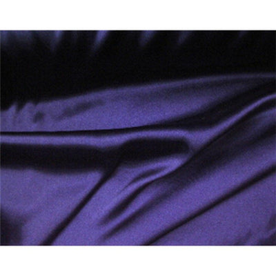 Stretch Charmeuse Satin Navy