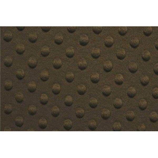 Minky Dimple Dot Fur BROWN
