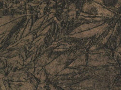 Crushed Non-Stretch Velvet BROWN