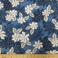 SWATCHES Blue/Turquoise Hawaiian Floral Prints