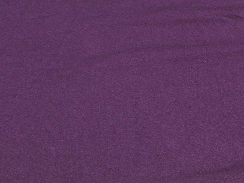 7 Ounce Cotton Jersey Spandex Knit PLUM