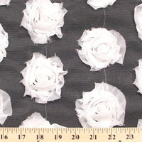 SWATCHES Rose Bud Chiffon Mesh