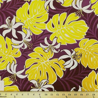 MAROON MONSTERA HP-47