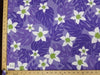 SWATCHES Purple Hawaiian Floral Prints