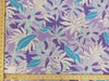 SWATCHES Purple Hawaiian Floral Prints