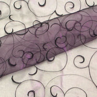 SWATCHES Embroidered Organza